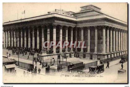 Paris CPA La Bourse