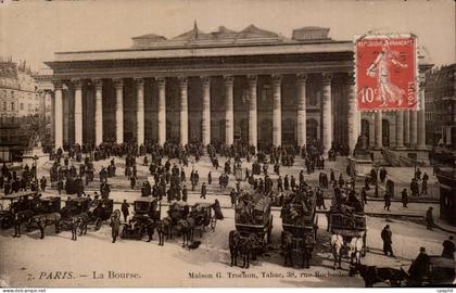 Paris CPA La Bourse