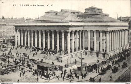 Paris CPA La Bourse