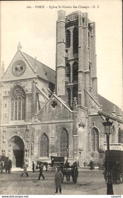 Paris - 3 - Saint Nicolas des Champs - CPA