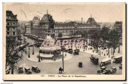 Paris CPA Place de la Republique