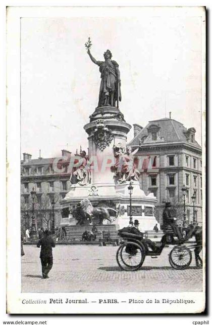 Paris CPA place de la Republique