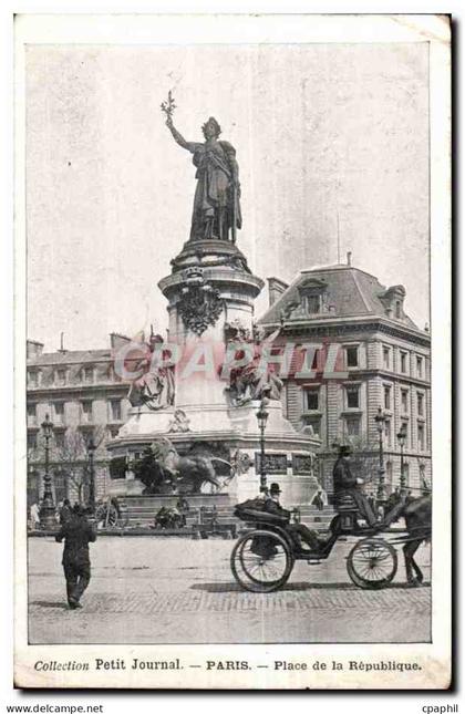paris CPA Place de la Republique