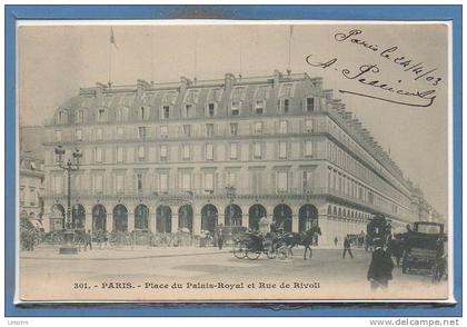 75 - PARIS - 04 Arr. -- Place du Palais Royal et....