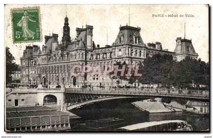 Paris - 4 - Hotel de Ville - CPA