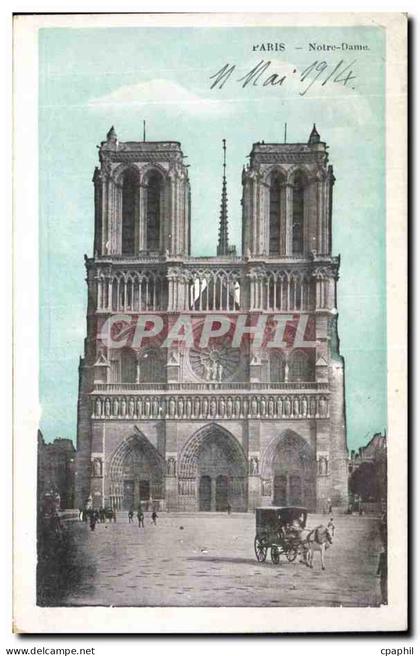 Paris CPA Notre DAme