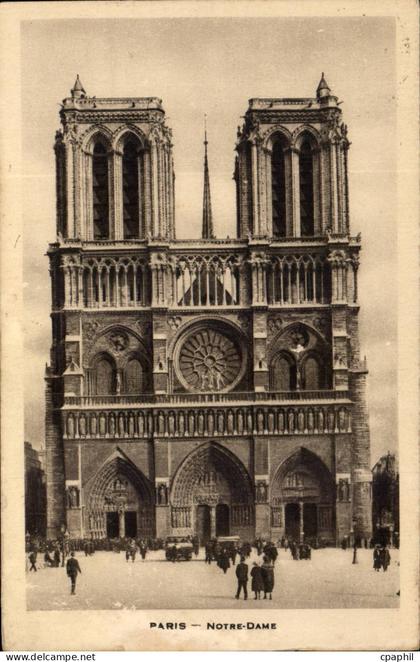 Paris CPA Notre DAme