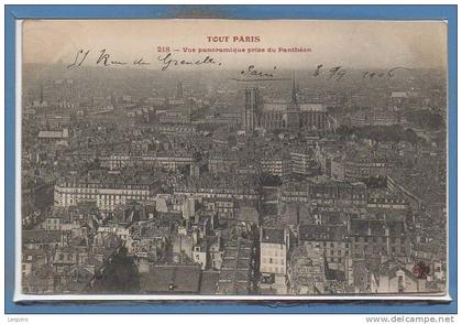 75 - PARIS - 05 Arr. --  Tout Paris - N° 218 - Vue panoramique