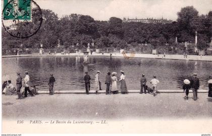 75 -  PARIS 05 - le bassin du Luxembourg