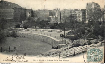 CPA Paris Arenes de la rue Monge