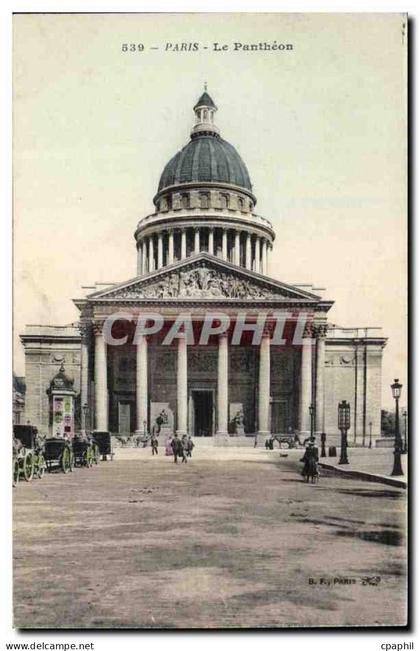 Paris - 5 - Le Pantheon CPA