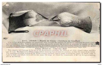 Paris CPA Musee de Cluny Ceinture de chastete