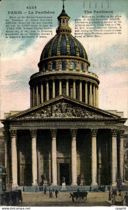 Paris CPA Pantheon