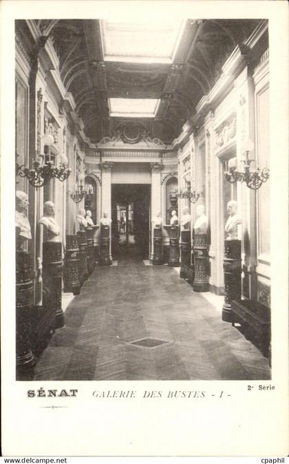CPA Senat galerie des bustes Paris