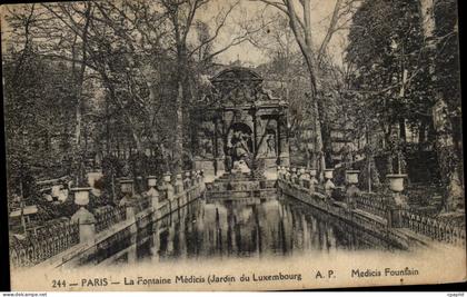 Paris CPA JArdin du Luxembourg