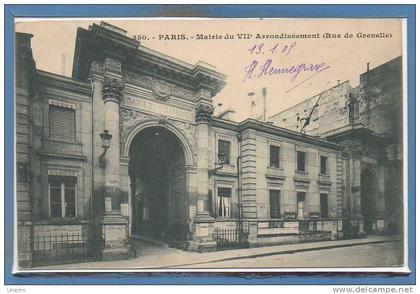 75 - PARIS - Arr. 07 -- Mairie du..