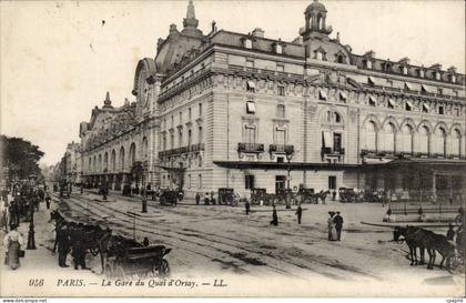 Paris CPA La gare du quai d'orsay
