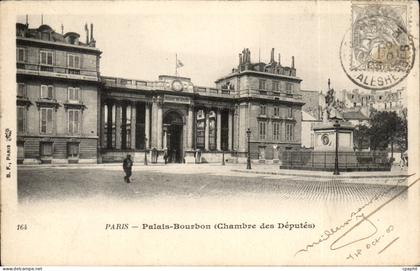 Paris CPA Palais Bourbon ( chambre des deputes )