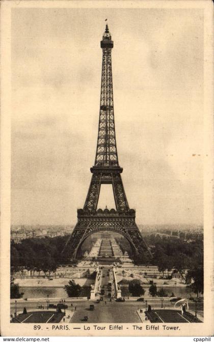 Paris CPA Tour Eiffel