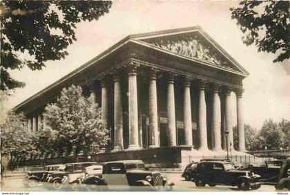 75 - Paris 08 - Eglise de La Madeleine - Automobiles - Citroen - Mention Photographie Véritable - Carte Dentelée - CPSM