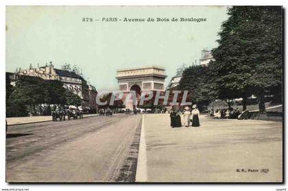 Paris CPA Avenue du Bois de Boulogne