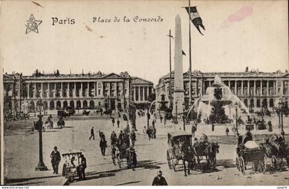 Paris CPA Place de la Concorde