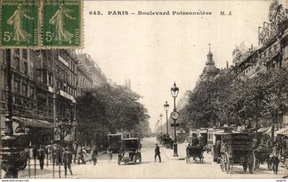 Paris CPA Boulevard Poissonniere