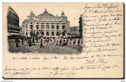 Paris CPA L'opera