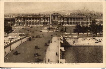 Paris CPA Place de la Concorde
