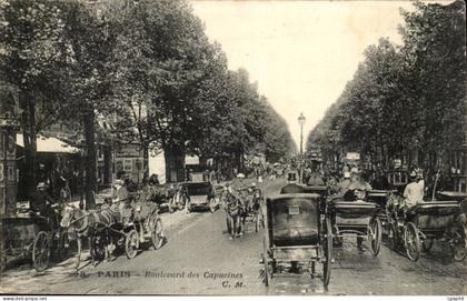 Paris-Le Boulevard des Capucines-CPA