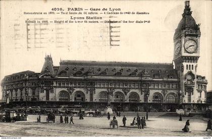Paris - 12 - Gare de Lyon - CPA
