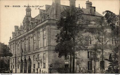 CPA Paris Mairie du 13 arr