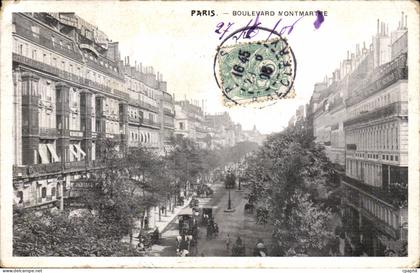 Paris - 14 - Boulevard Montmartre - CPA