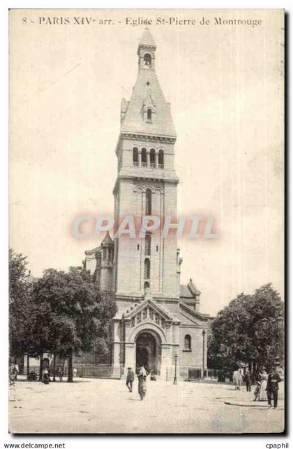 Paris(14) L'Eglise St-Pierre de Montrouge-St Pierre of Montrouge Church - CPA
