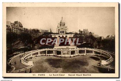 Paris - 14 - Le Sacre Coeur CPA