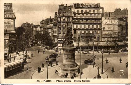 Paris - 17 - Place Clichy - CPA