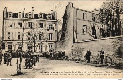 CPA PARIS 18e - Jurnée du 18 Mars 1871 (59489)