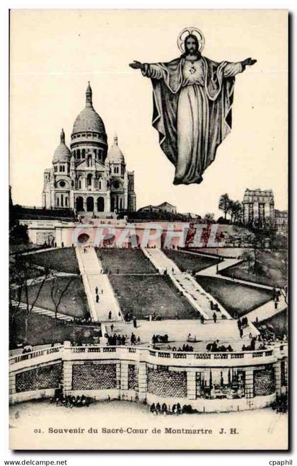 Paris - 18 - Sacre Coeur - Montmartre - CPA