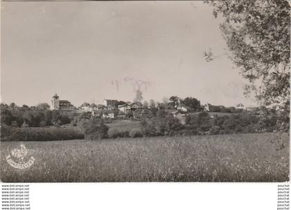 N15-64) ARTHEZ DE BEARN - CARTE PHOTO CHANTECLERC , PAU - VUE GENERALE  - (OBLITERATION DE 1954 - 2 SCANS)
