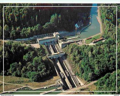 57 - Saint Louis - Arzviller - Le plan incliné transversal - Ascenseur à Bateaux - Vue aérienne - Carte Neuve - CPM - Vo