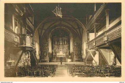 64 - Ascain - Intérieur de l'Eglise - CPA - Voir Scans Recto-Verso