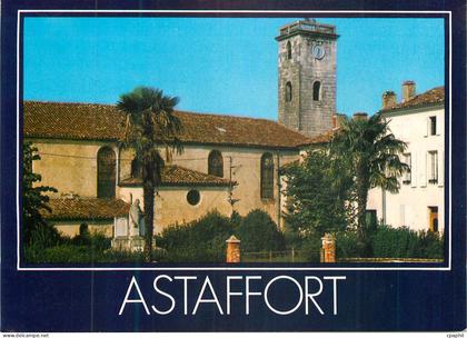 CPM Astaffort (Lot et G) eglise ste geneviere chapelle du XIVe s