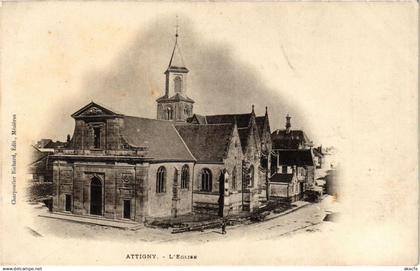 CPA ATTIGNY Église (646514)