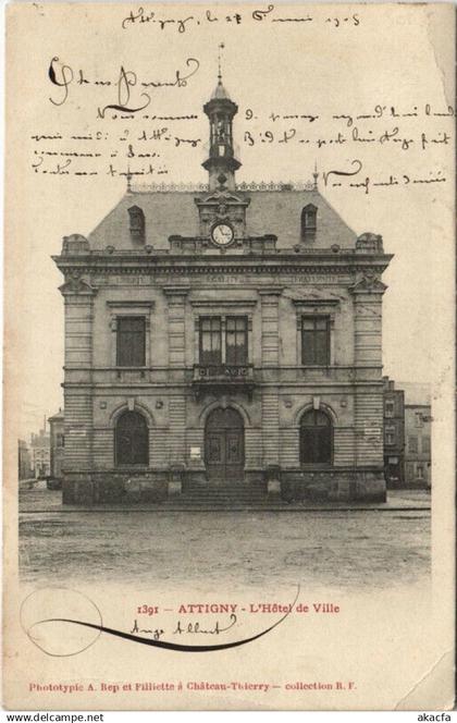 CPA ATTIGNY - L'Hotel de Ville (134931)
