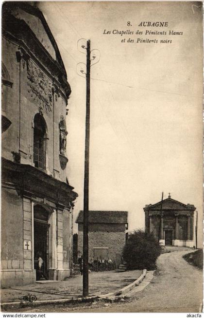 CPA AUBAGNE Les Chapelles (1290712)