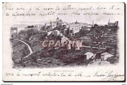 Aubenas - Route de Vals - CPA