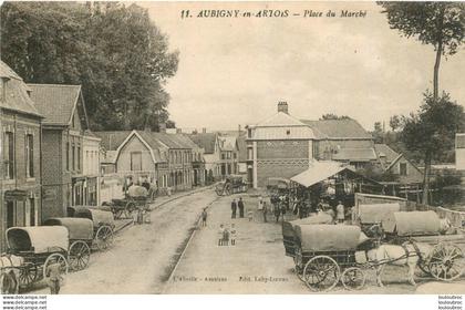 AUBIGNY EN ARTOIS PLACE DU MARCHE
