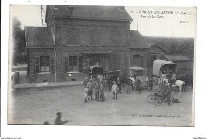 Aubigny en Artois - Vue de la Gare.