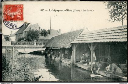 Carte postale - France - Aubigny sur Nère - Les Lavoirs (CP27536OK)
