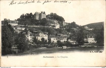 CPA Creuse Aubusson Le chapitre